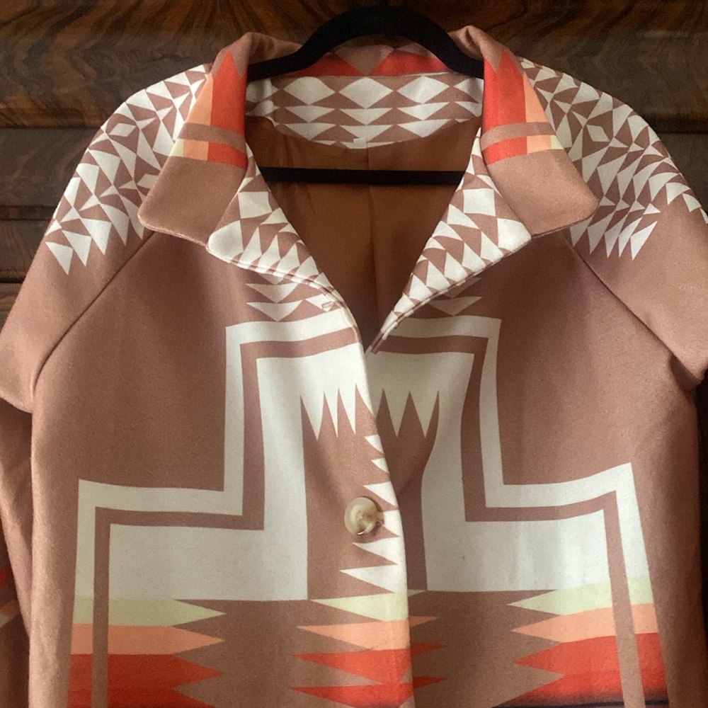 Pendleton inspired coat - Picture 2 of 5